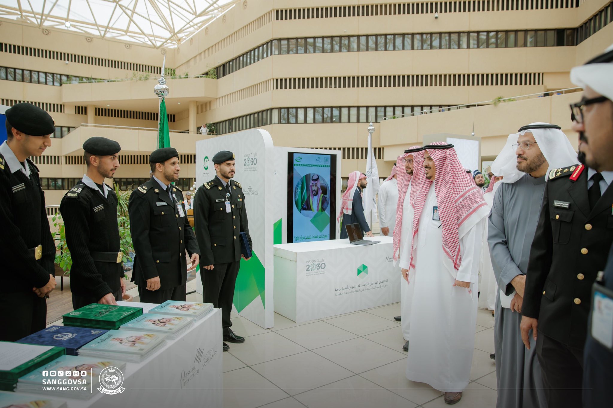 نادي نزاهة بكلية الملك خالد العسكرية يشارك في الملتقى الخامس لمنسوبي نزاهة في المؤسسات التعليمية